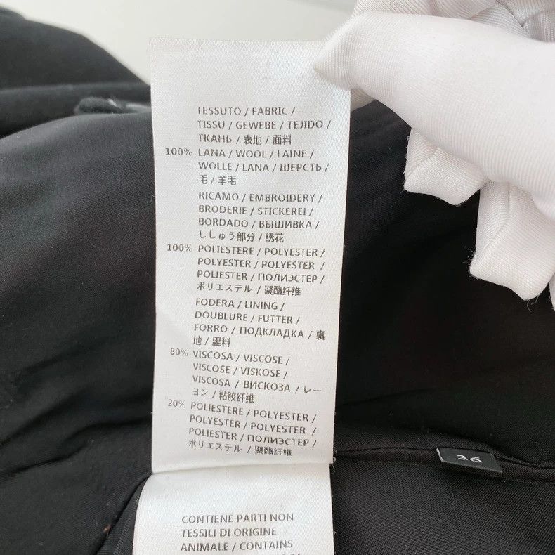 Gucci Gucci Black Wool Coat Size 36- DMC Size US S / EU 44-46 / 1 - 8 Thumbnail