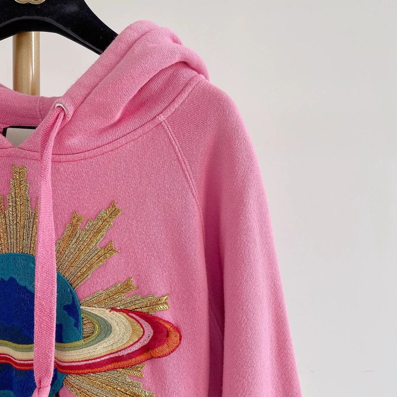 Gucci Gucci Pink Hooded Sweatshirt with Graphic- DMC Size US S / EU 44-46 / 1 - 3 Thumbnail