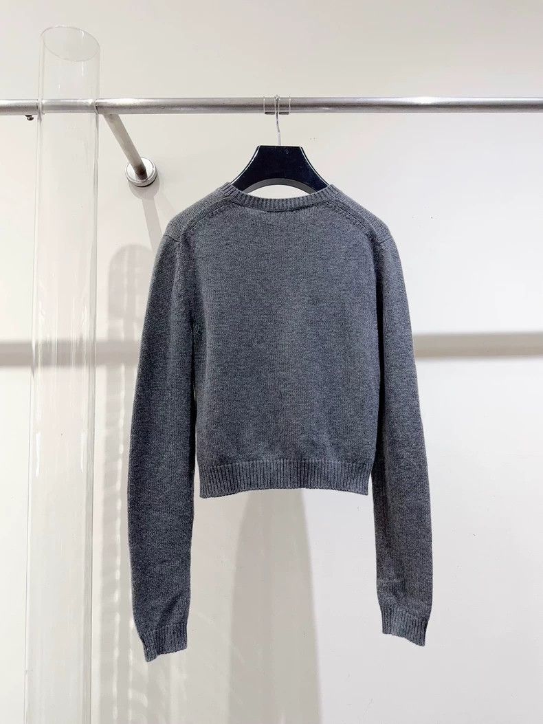 Gucci New Gucci Embroidered Logo Sweater- DMC Size US XS / EU 42 / 0 - 4 Thumbnail