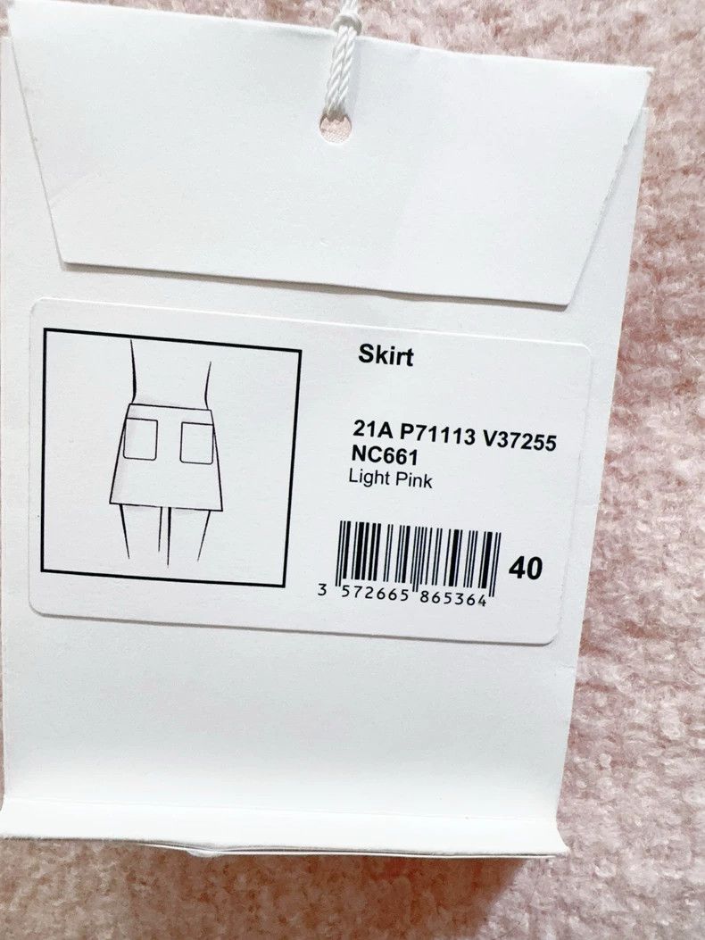 Chanel Chanel Pink Skirt with Tags, Size 40- DMC Size US 31 - 3 Thumbnail