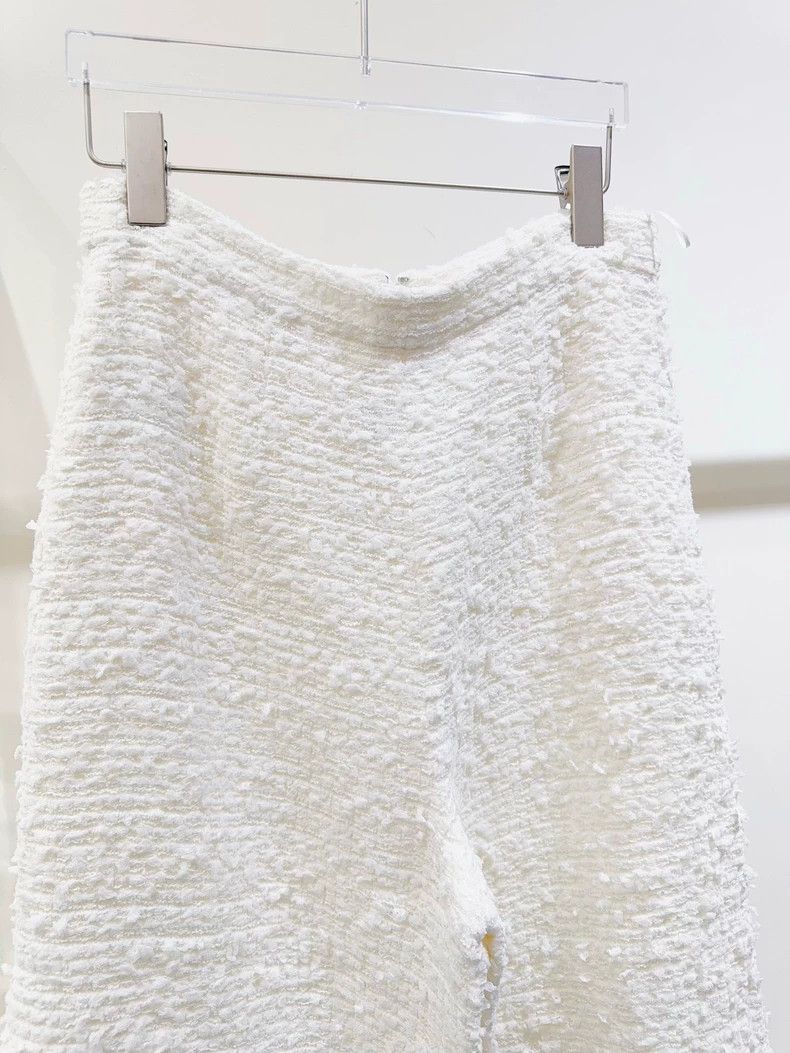 Chanel Chanel Wide-Leg Wool Pants 17P Collection- DMC Size US 38 / EU 54 - 4 Thumbnail