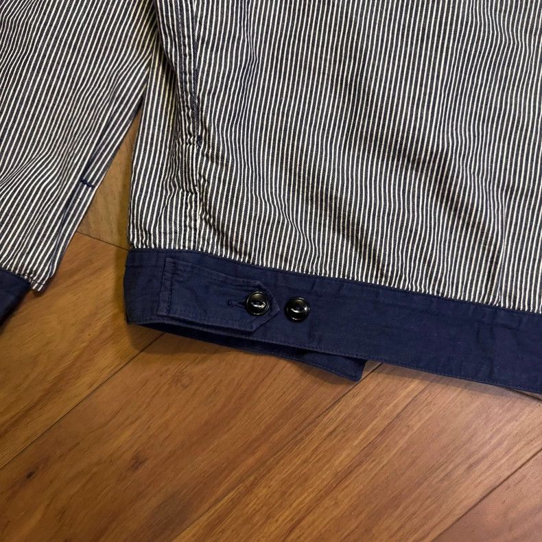 The Real McCoy's Buco Workwear Railway Jacket Striped Design- DMC Size US L / EU 52-54 / 3 - 8 Thumbnail