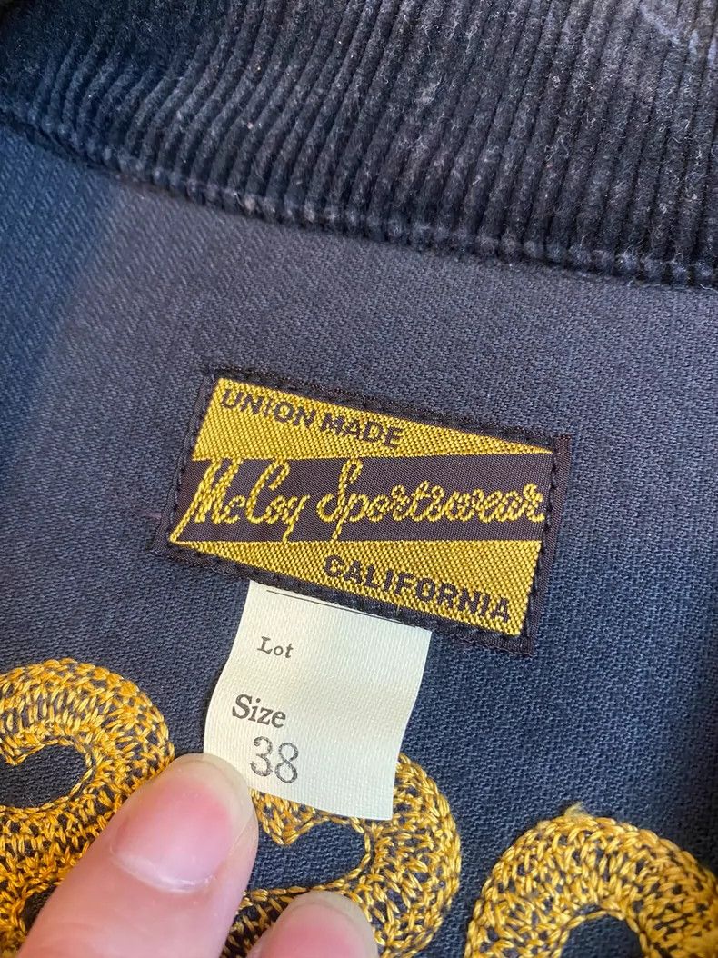 The Real McCoy's Real McCoy Embroidered Corduroy Jacket- DMC Size US M / EU 48-50 / 2 - 9 Thumbnail