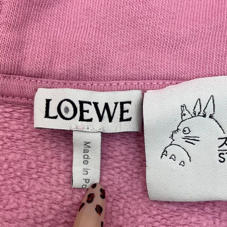 Loewe Loewe Pink Studio Hoodie with Hood- DMC Size US M / EU 48-50 / 2 - 5 Thumbnail