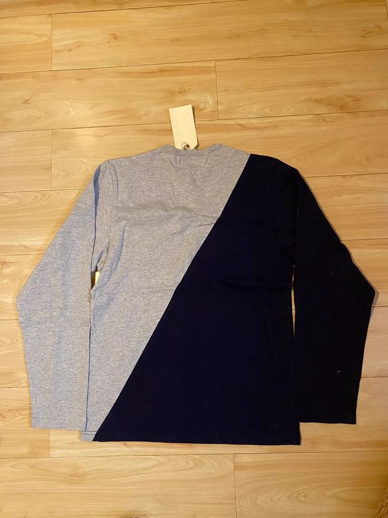 The Real McCoy's Long Sleeve Boxing Training Shirt in Blue and Gray- DMC Size US M / EU 48-50 / 2 - 5 Thumbnail