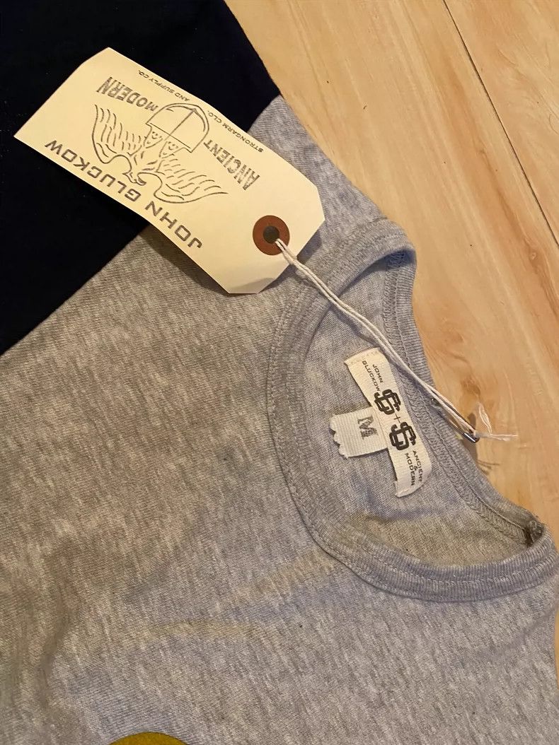 The Real McCoy's Long Sleeve Boxing Training Shirt in Blue and Gray- DMC Size US M / EU 48-50 / 2 - 3 Thumbnail