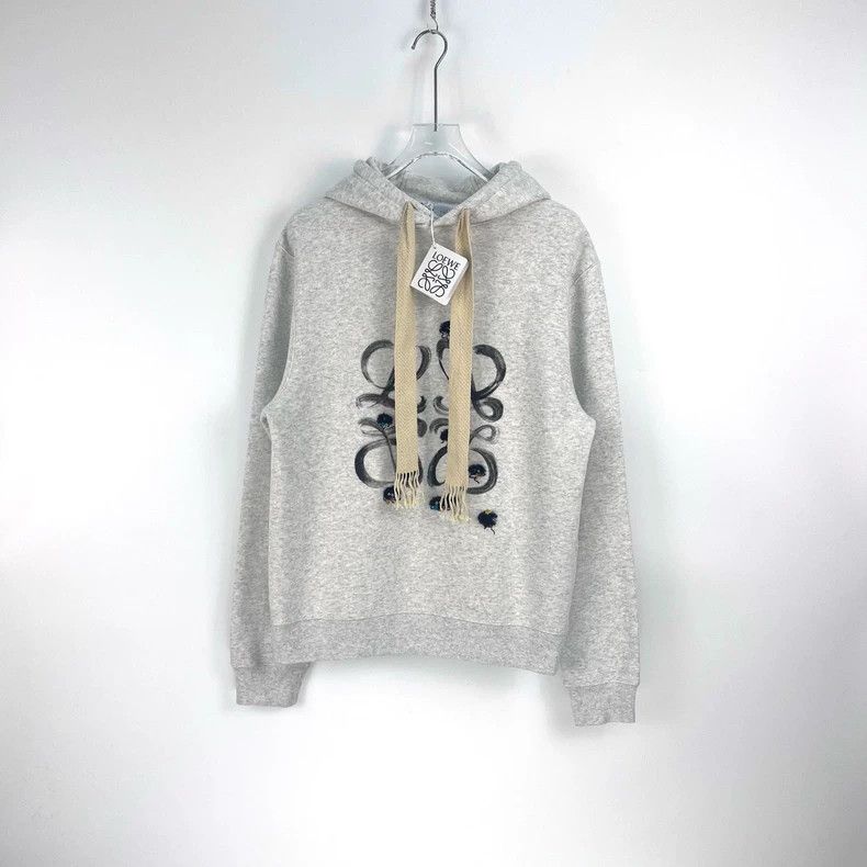 Loewe Loewe Gray Studio Collection Printed Hoodie- DMC Size US S / EU 44-46 / 1 - 3 Thumbnail