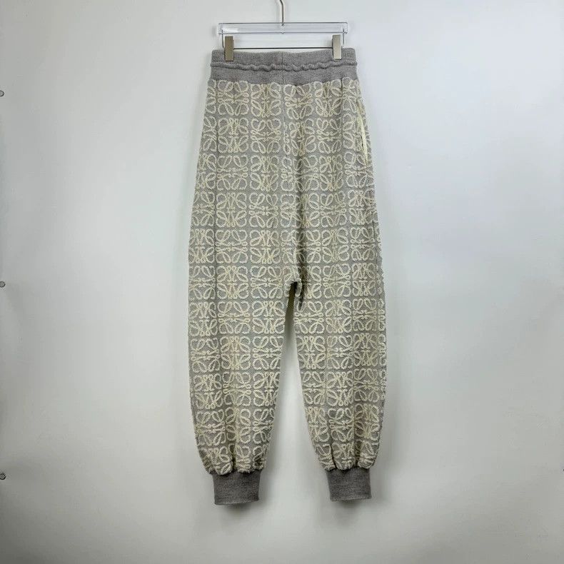 Loewe Loewe Gray Logo Hip-Hop Style Pants- DMC Size US 27 - 4 Thumbnail
