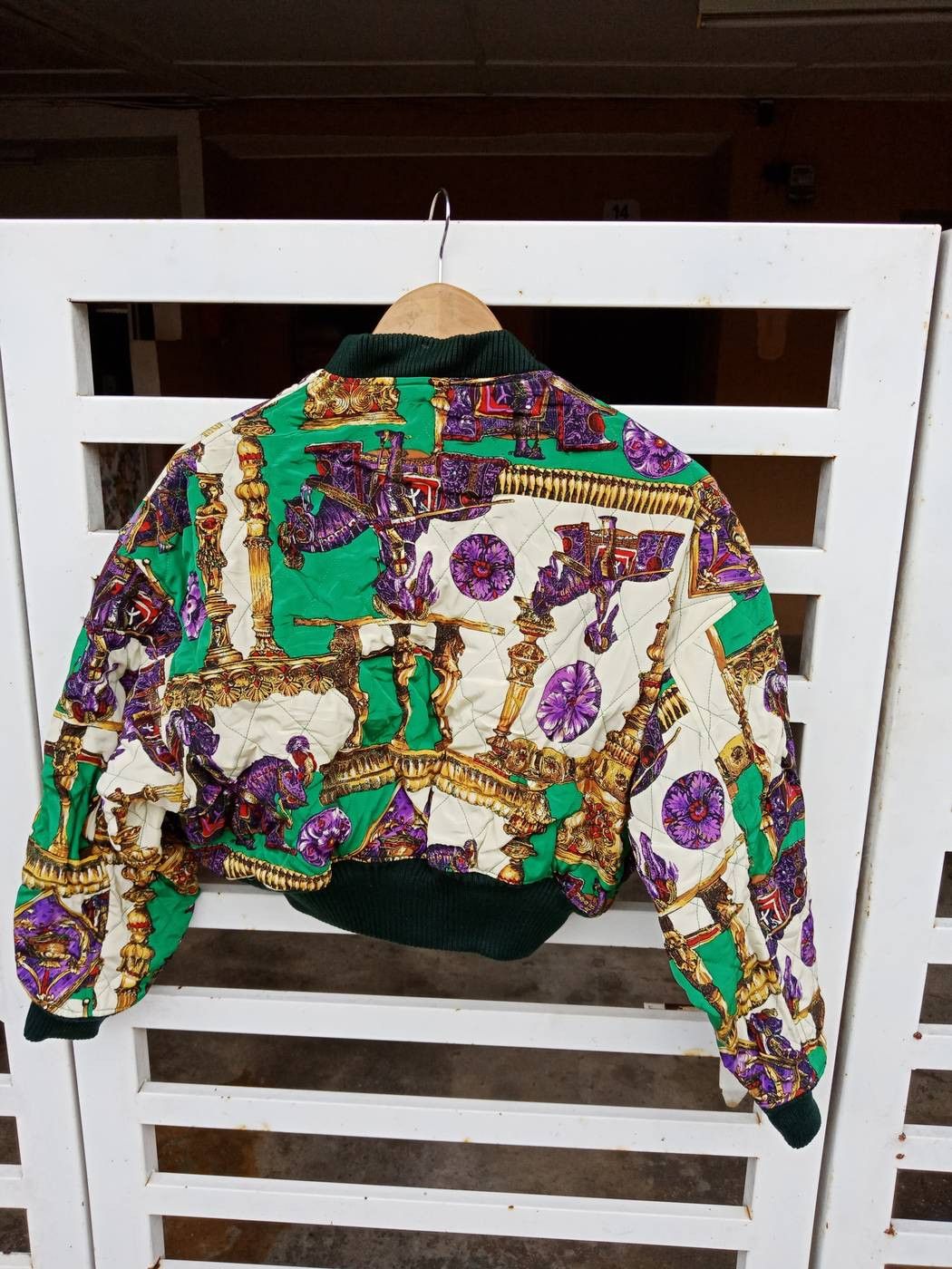 Japanese Brand Monogram Spell Out Full Print Reversible Velvet Silk Size US M / EU 48-50 / 2 - 3 Thumbnail