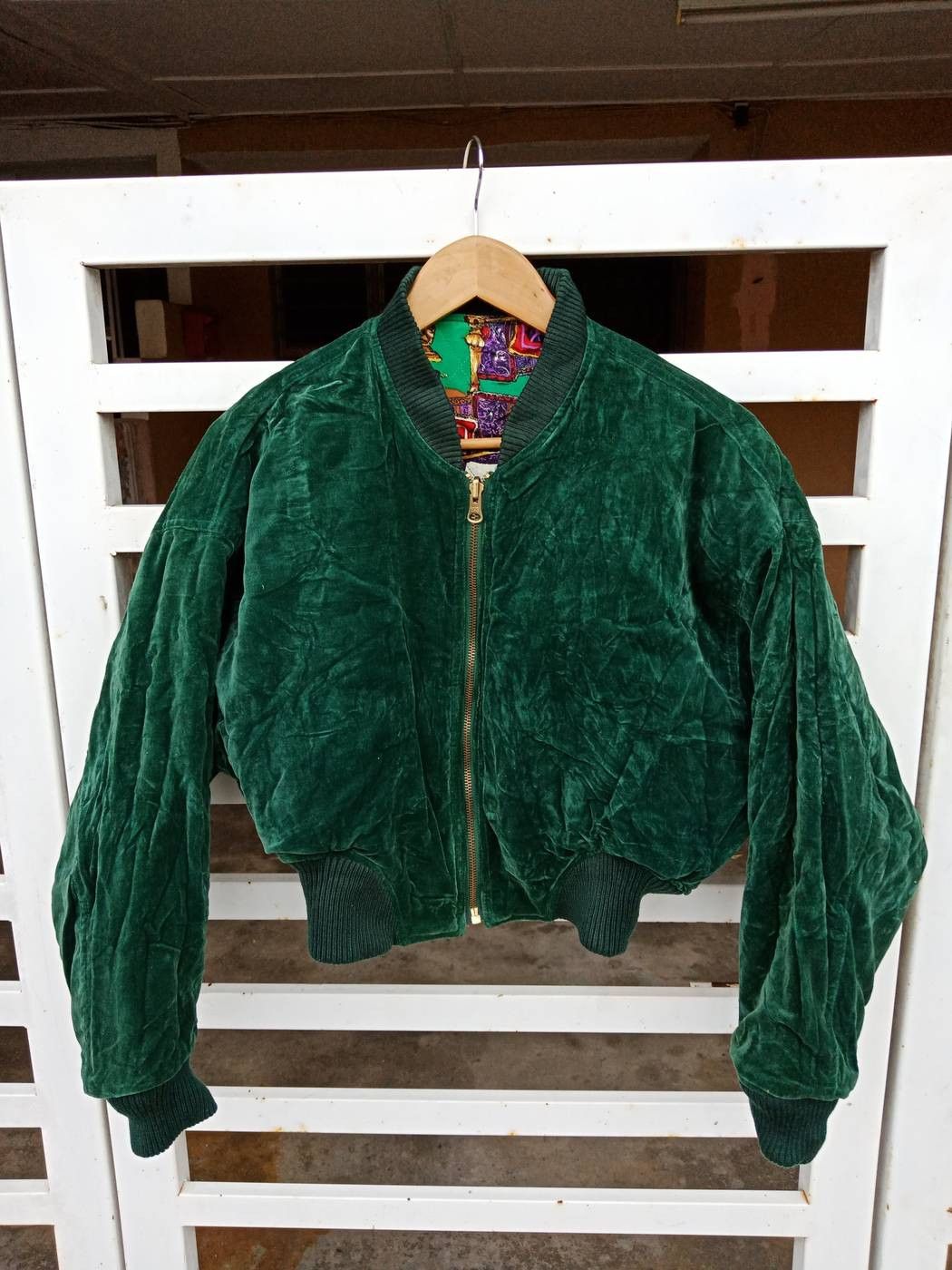Japanese Brand Monogram Spell Out Full Print Reversible Velvet Silk Size US M / EU 48-50 / 2 - 7 Thumbnail