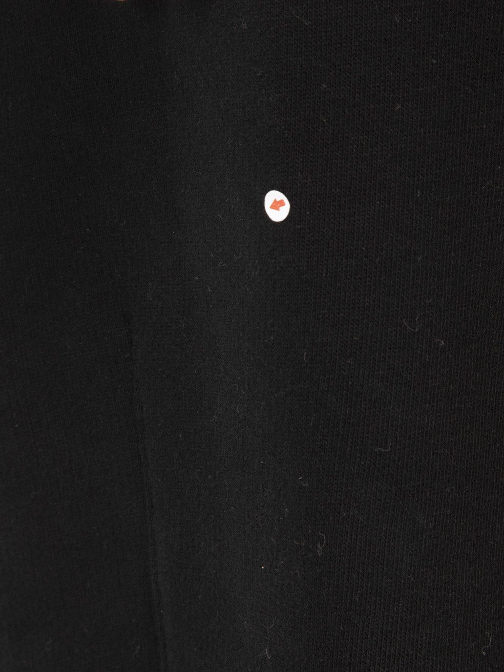 Rick Owens Black Drop Crotch Cropped Joggers Size 28" / US 6 / IT 42 - 6 Thumbnail