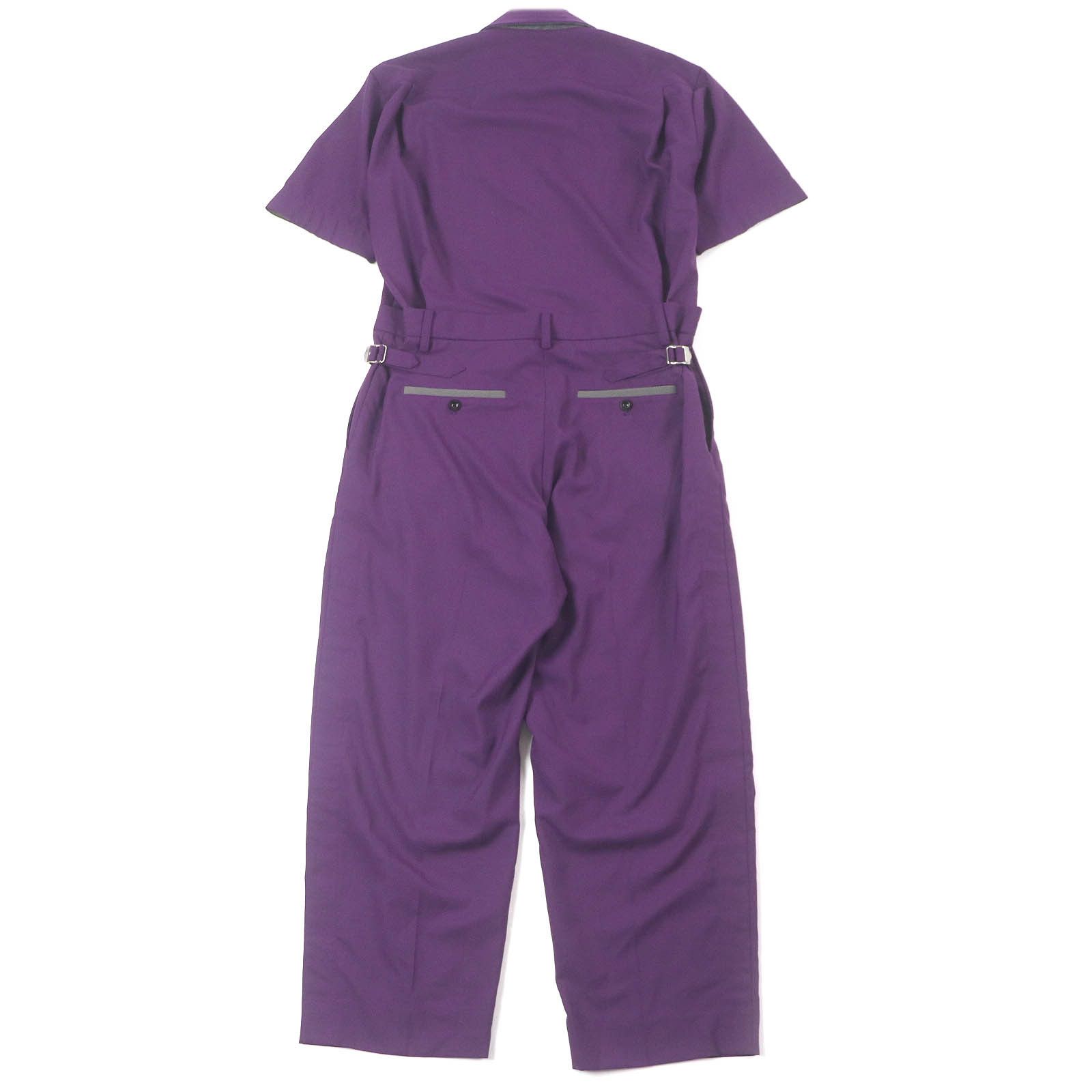 Sacai Sacai Suiting Jumpsuits Polyester Wool Jumpsuit Others