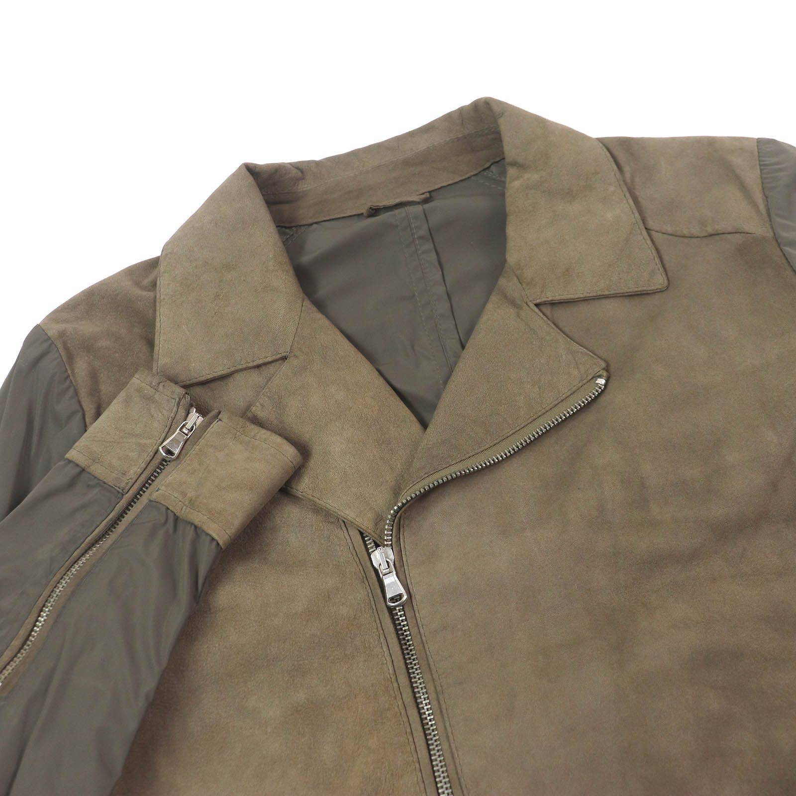 Other Other Emmeti Riders Jacket Polyester Sheepskin Jacket Suede Outerwear DUTY FREE for USA Size ONE SIZE - 2 Thumbnail