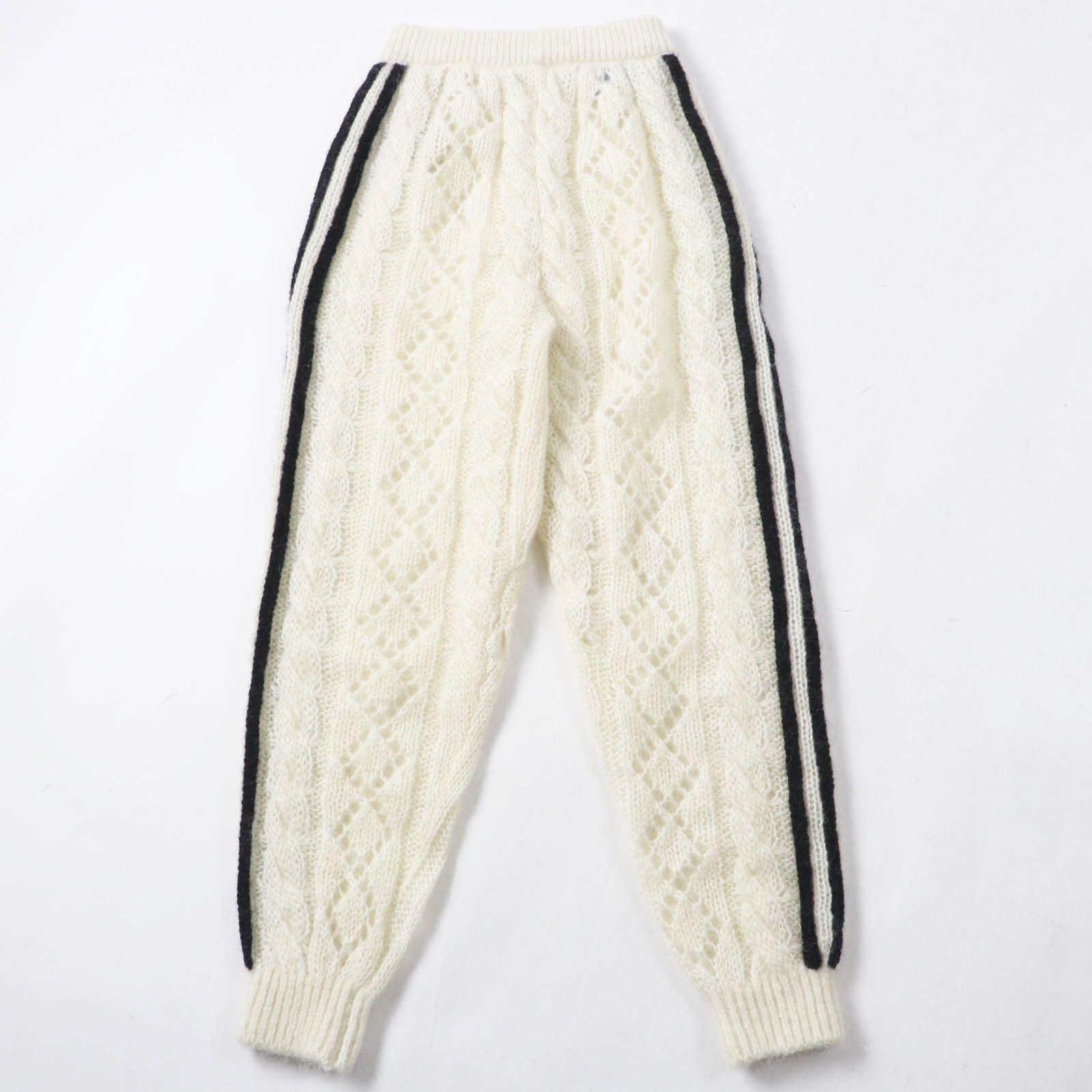 Gucci Gucci Gucci×adidas Official Product Name Mohair Nylon Knit Pants Others Pants 721504 DUTY FREE for USA Size ONE SIZE - 3 Thumbnail