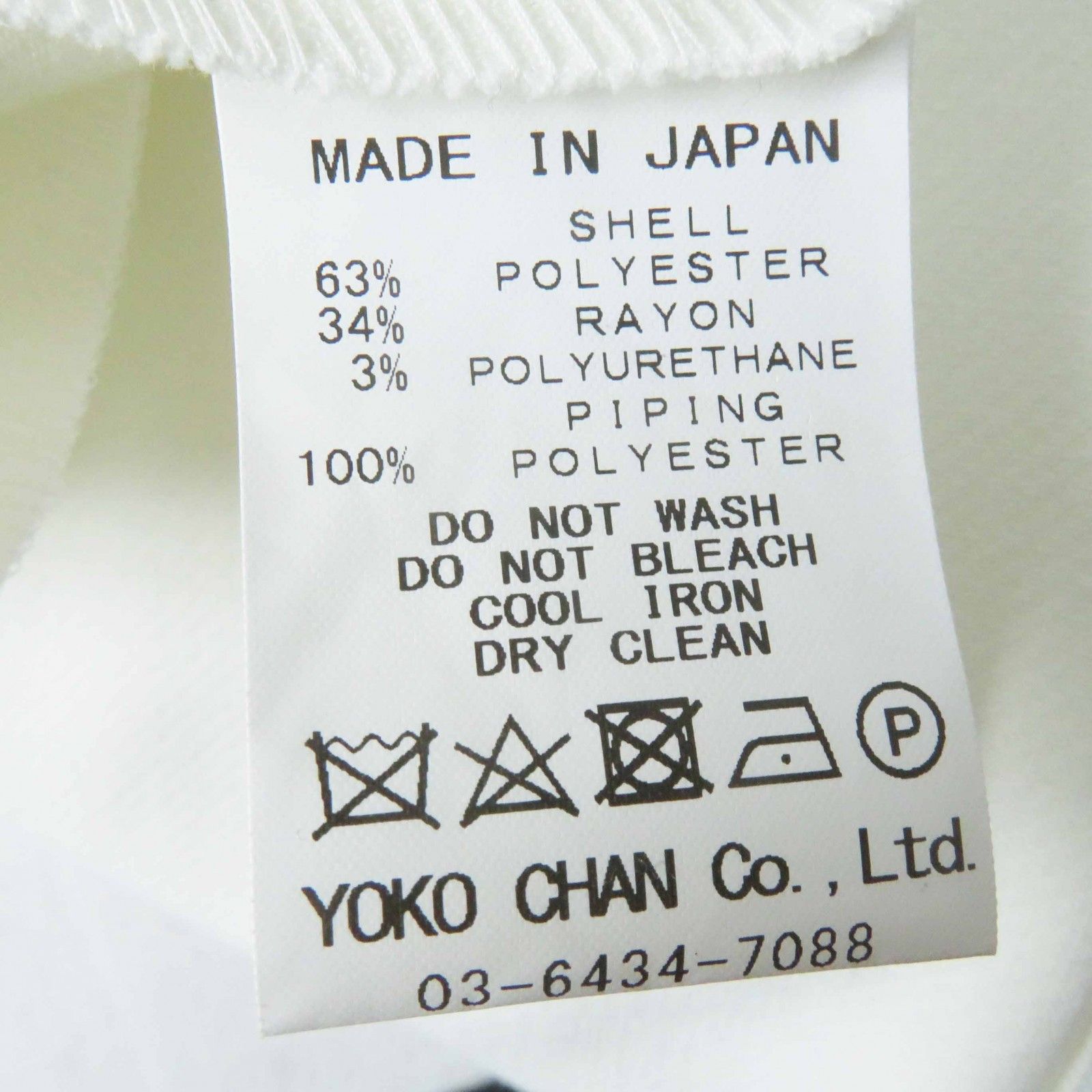 Other Other YOKO CHAN YCB-923-355 Polyester Rayon Faux Pearl Top Others Tops YCB-923-355 Size ONE SIZE - 9 Thumbnail