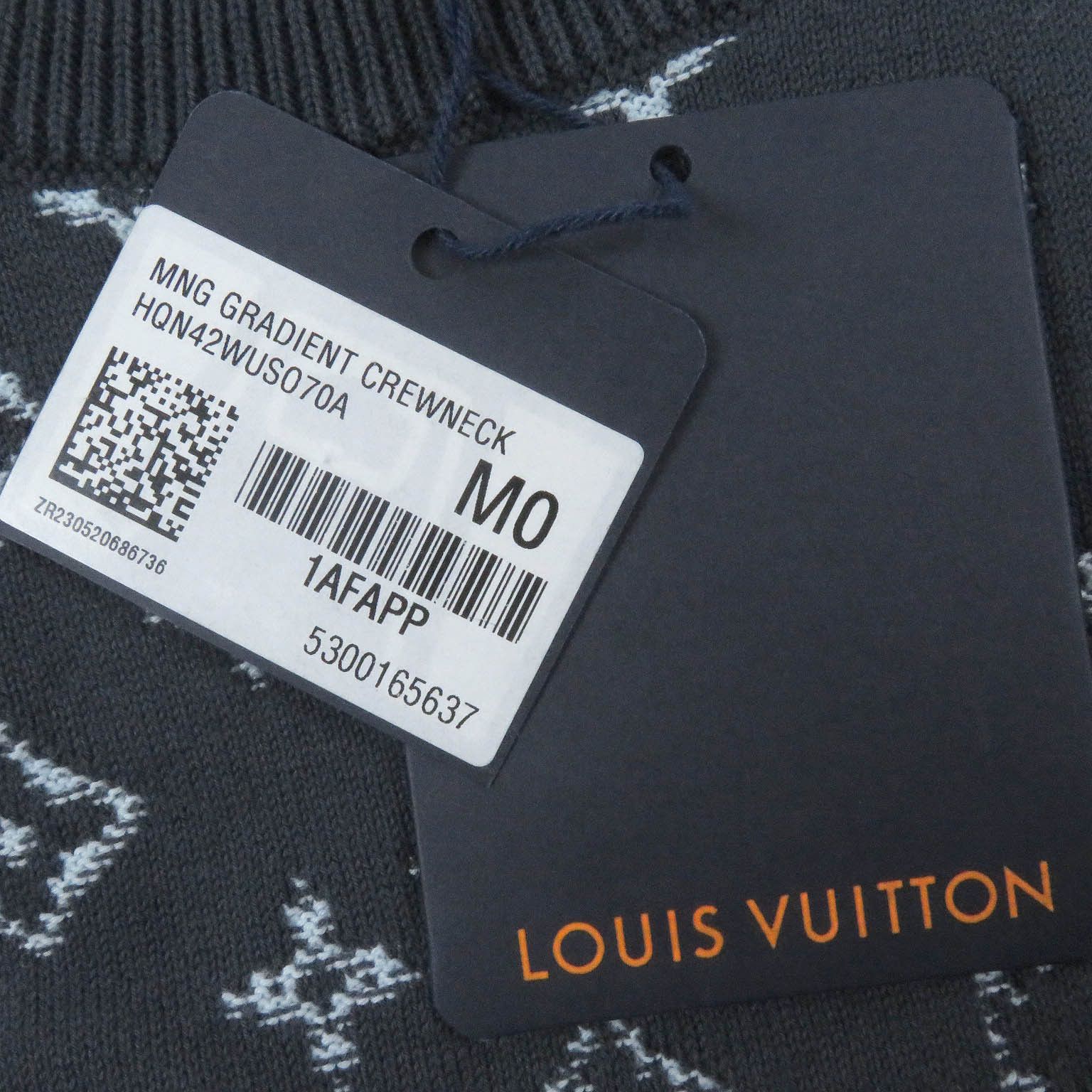 Louis Vuitton Louis Vuitton Louis Vuitton Monogram Gradient Cotton Sweater Cotton Tops 1AFAPP Size ONE SIZE - 9 Thumbnail