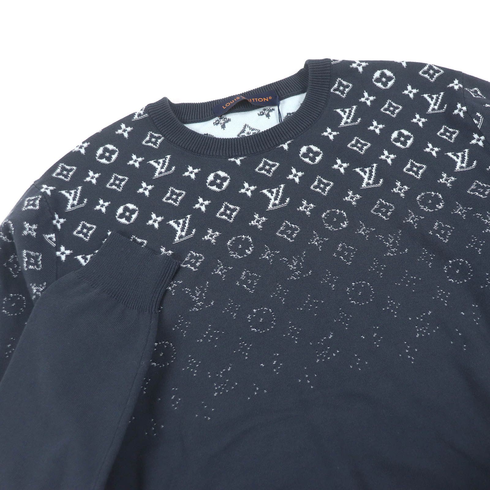 Louis Vuitton Louis Vuitton Louis Vuitton Monogram Gradient Cotton Sweater Cotton Tops 1AFAPP Size ONE SIZE - 2 Thumbnail