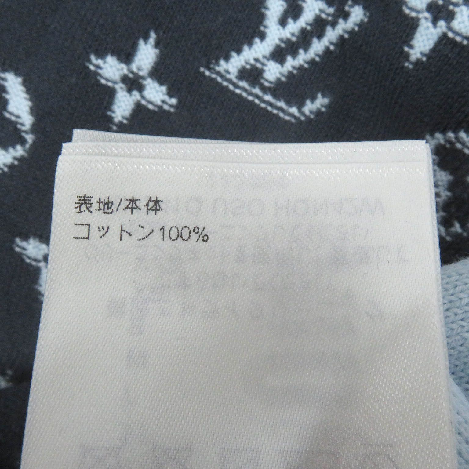 Louis Vuitton Louis Vuitton Louis Vuitton Monogram Gradient Cotton Sweater Cotton Tops 1AFAPP Size ONE SIZE - 7 Thumbnail