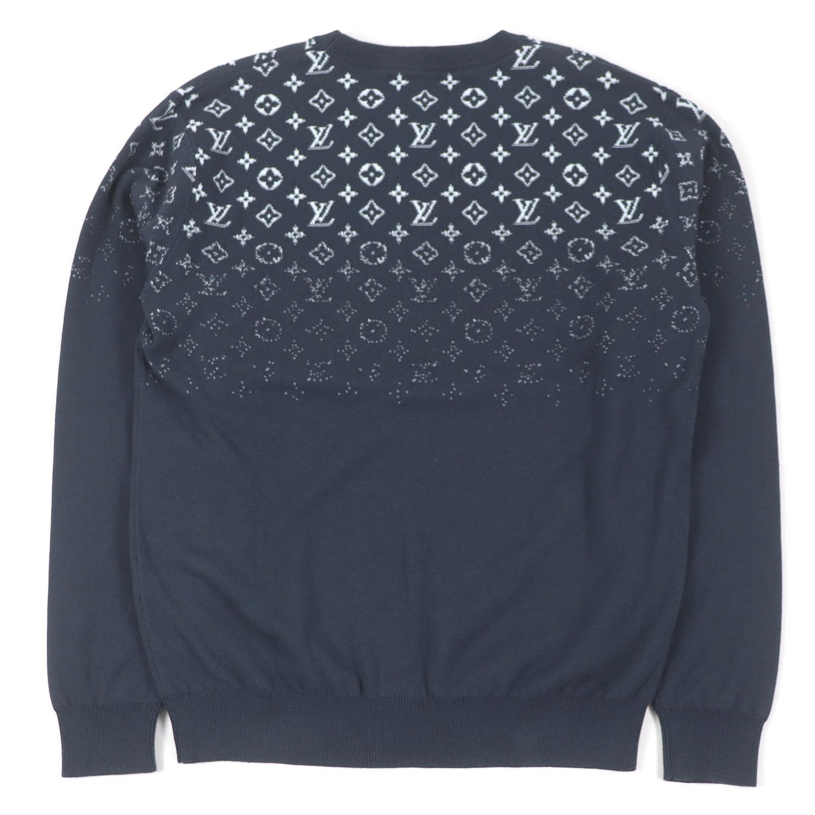 Louis Vuitton Louis Vuitton Louis Vuitton Monogram Gradient Cotton Sweater Cotton Tops 1AFAPP Size ONE SIZE - 3 Thumbnail