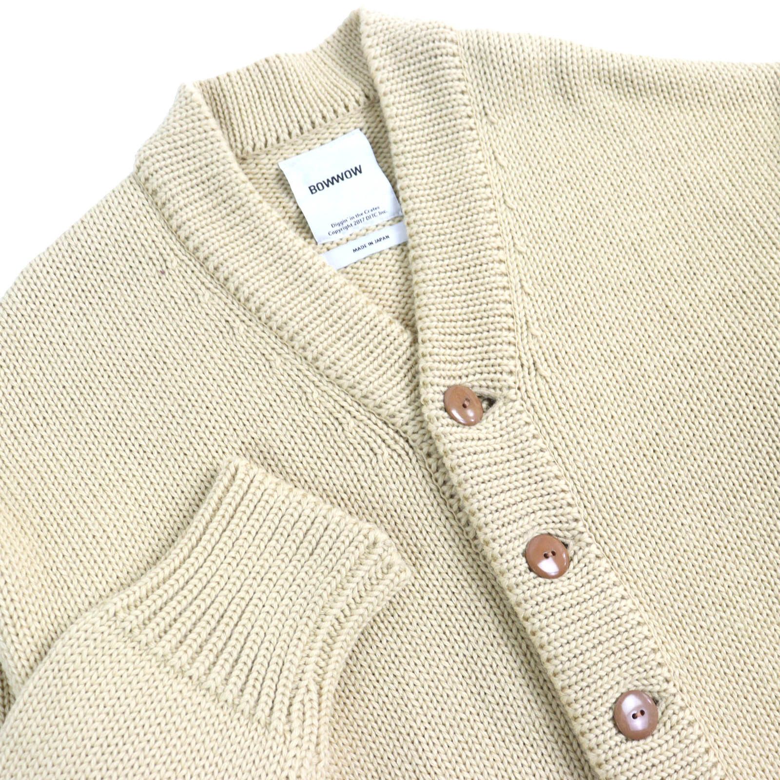 Other Other BOWWOW BEATLE MANIA Cardigan Wool Cowhide Cardigan Leather Tops Size ONE SIZE - 3 Thumbnail