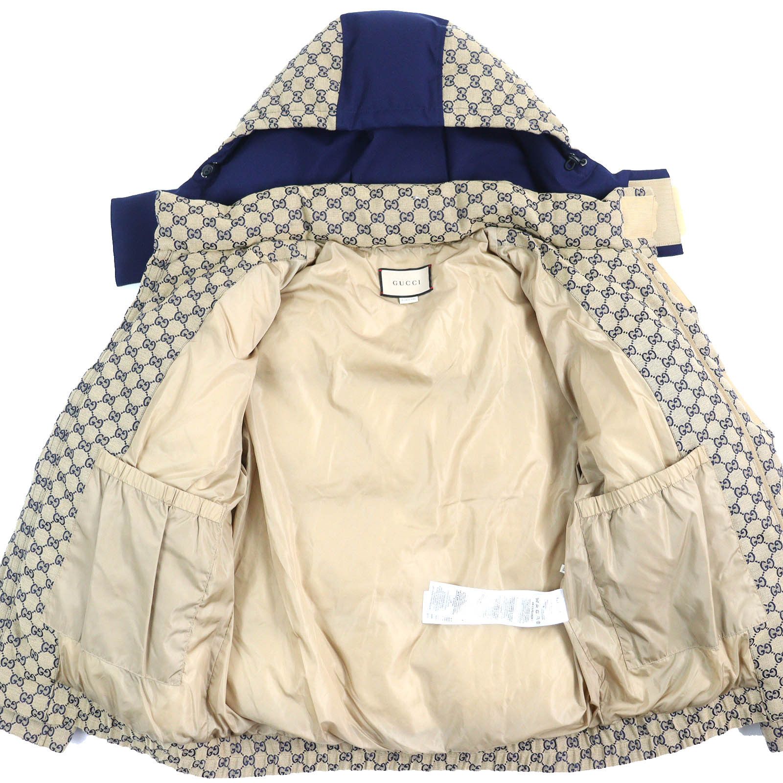 Gucci Gucci Gucci GG canvas cotton polyester down jacket Cotton Outerwear 715535 Size ONE SIZE - 3 Thumbnail