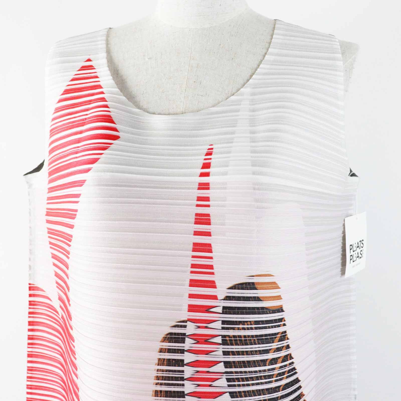Issey Miyake Issey Miyake PLEATS PLEASE Graphic Designer Kazumasa Nagai Bounce Dress Polyester Dress Others Dresses PP43-JH873 Size ONE SIZE - 2 Thumbnail