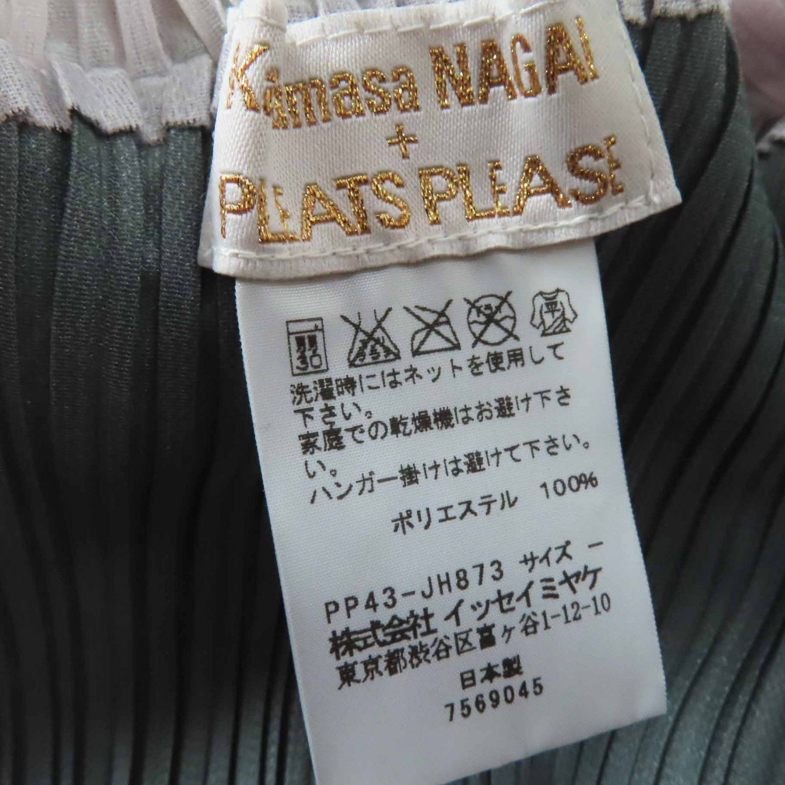 Issey Miyake Issey Miyake PLEATS PLEASE Graphic Designer Kazumasa Nagai Bounce Dress Polyester Dress Others Dresses PP43-JH873 Size ONE SIZE - 6 Thumbnail