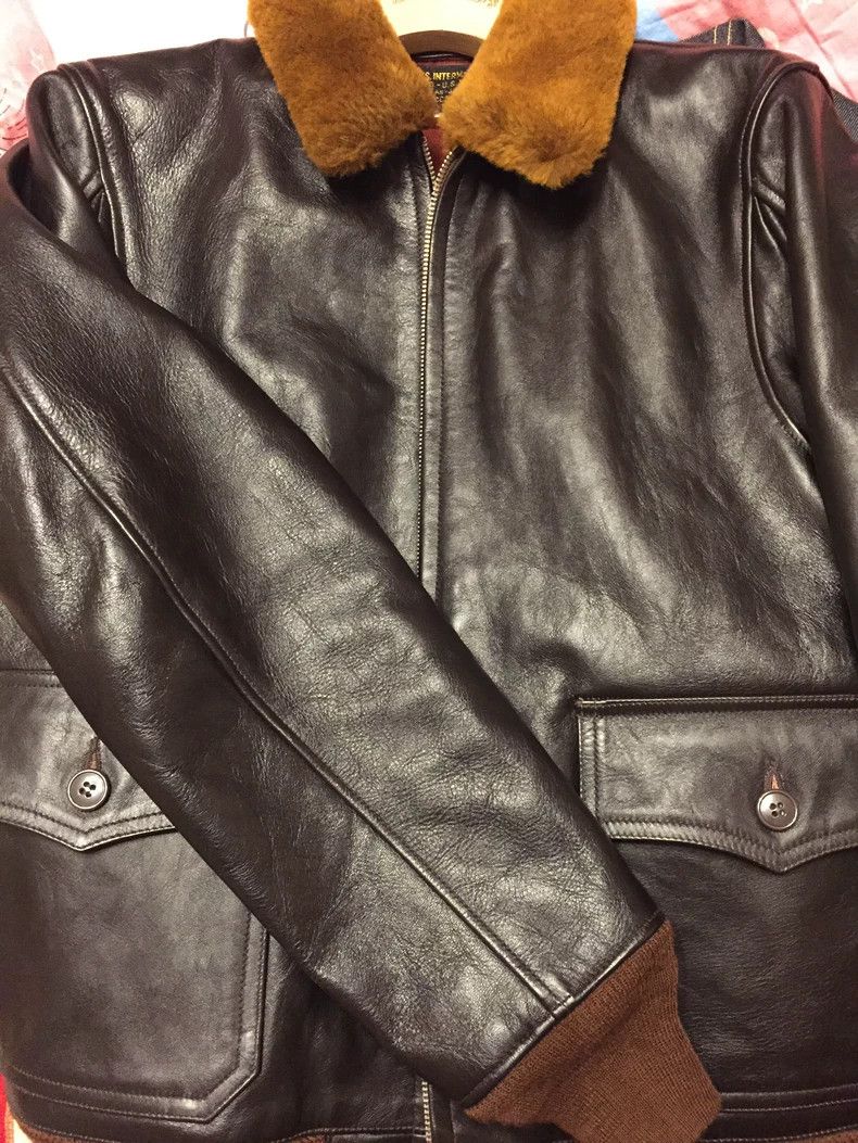 The Real McCoy's Real McCoy's American Vintage Horsehide Jacket- DMC Size US L / EU 52-54 / 3 - 2 Thumbnail