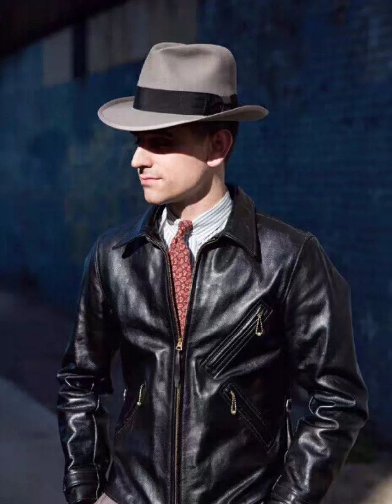 The Real McCoy's Joe Mccoy Leather Jacket Size 40S- DMC Size US S / EU 44-46 / 1 - 4 Thumbnail