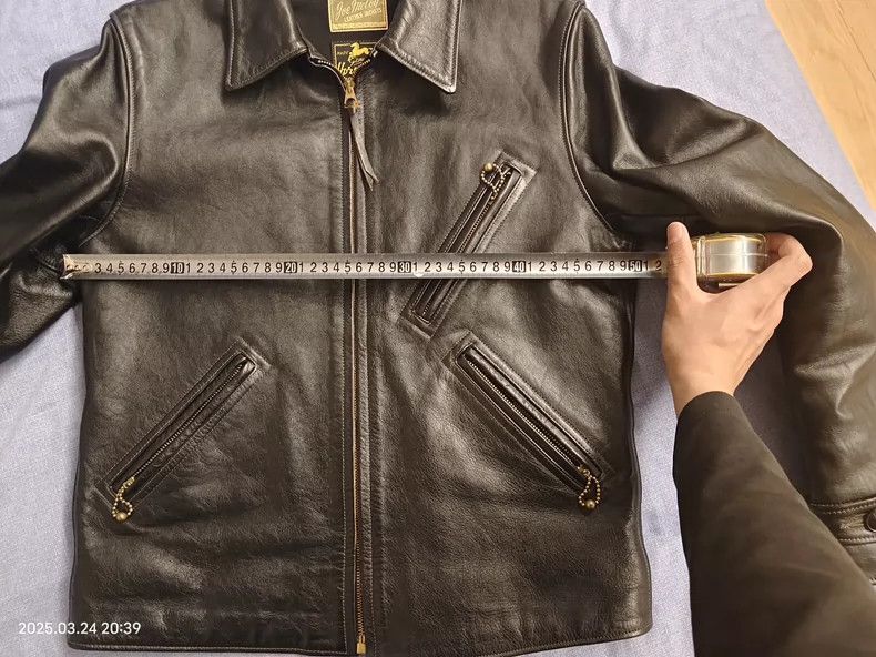 The Real McCoy's Joe Mccoy Leather Jacket Size 40S- DMC Size US S / EU 44-46 / 1 - 6 Thumbnail