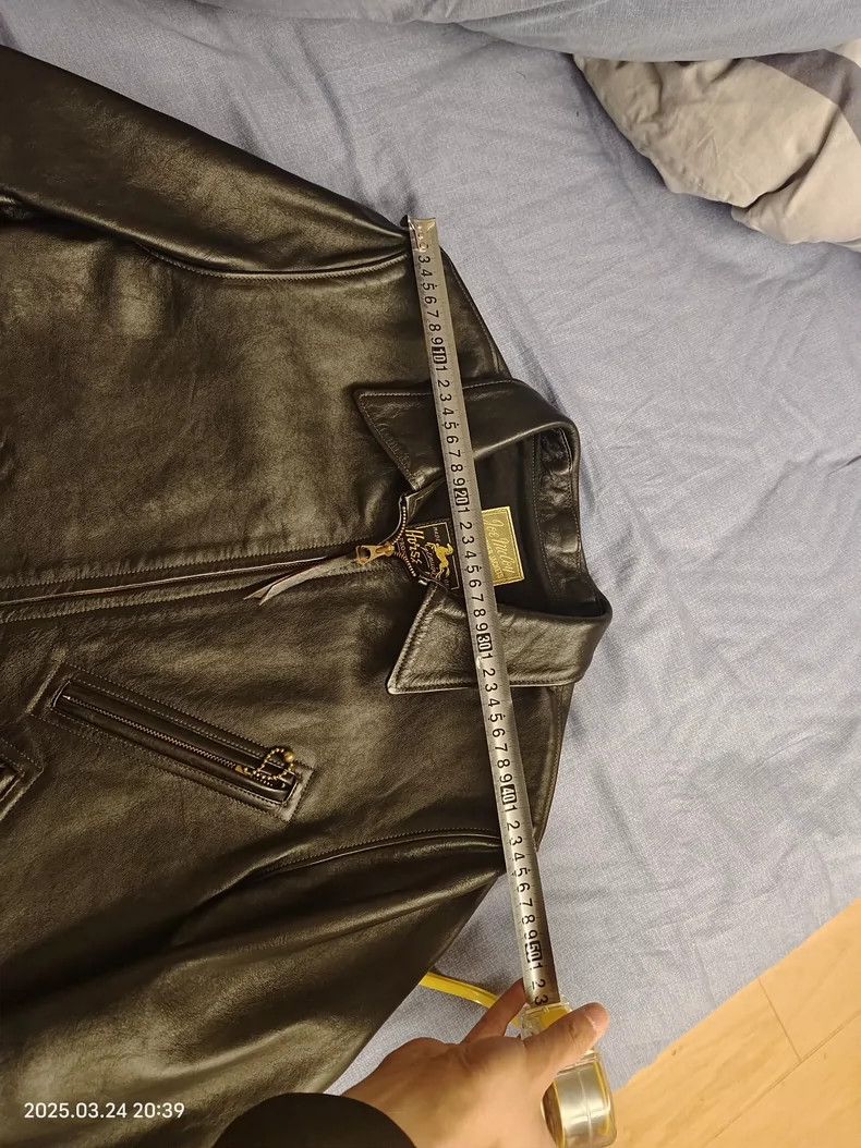 The Real McCoy's Joe Mccoy Leather Jacket Size 40S- DMC Size US S / EU 44-46 / 1 - 5 Thumbnail