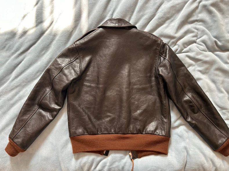 The Real McCoy's The Real McCoy A2 Leather Jacket- DMC Size US S / EU 44-46 / 1 - 2 Thumbnail