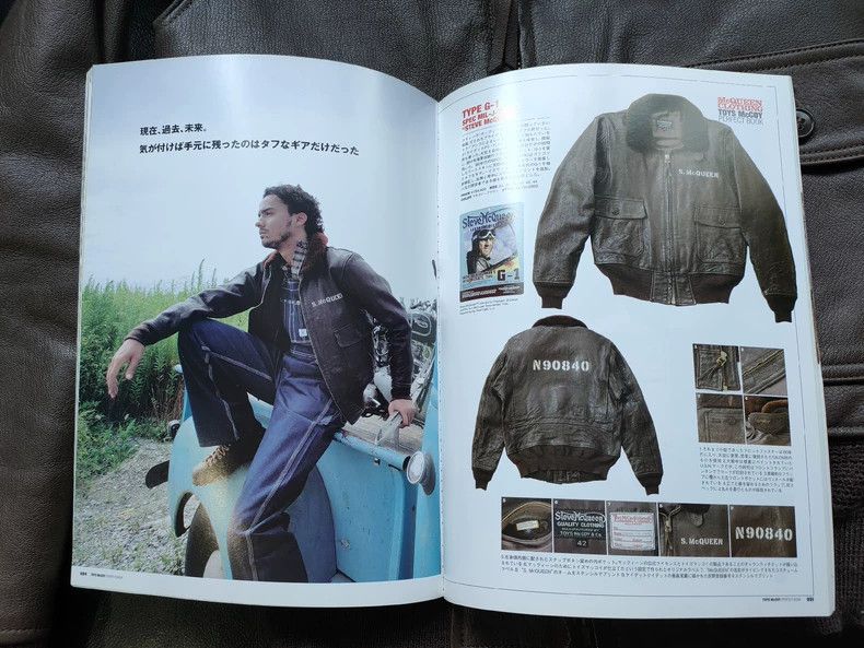 The Real McCoy's Steve McQueen Rare Pilot Jacket Reproduction- DMC Size US S / EU 44-46 / 1 - 3 Thumbnail