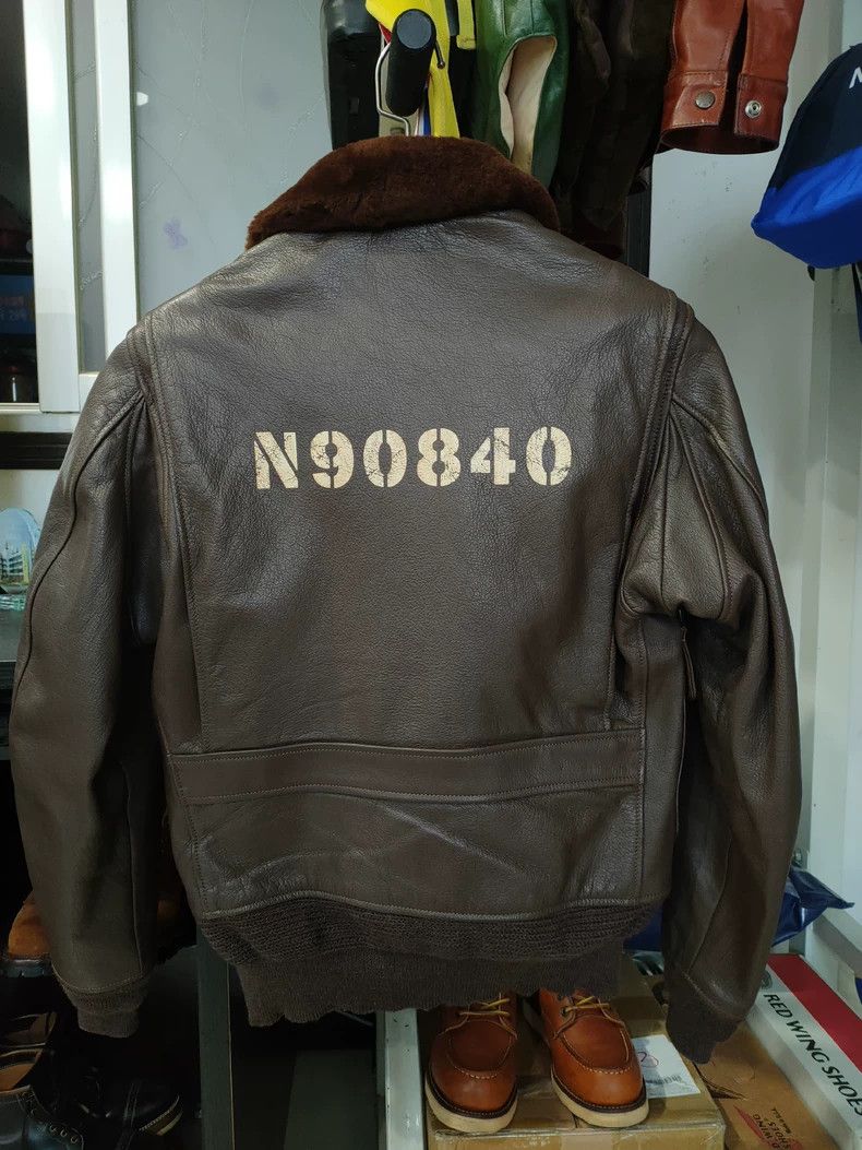 The Real McCoy's Steve McQueen Rare Pilot Jacket Reproduction- DMC Size US S / EU 44-46 / 1 - 2 Thumbnail