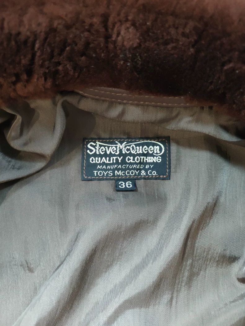 The Real McCoy's Steve McQueen Rare Pilot Jacket Reproduction- DMC Size US S / EU 44-46 / 1 - 8 Thumbnail