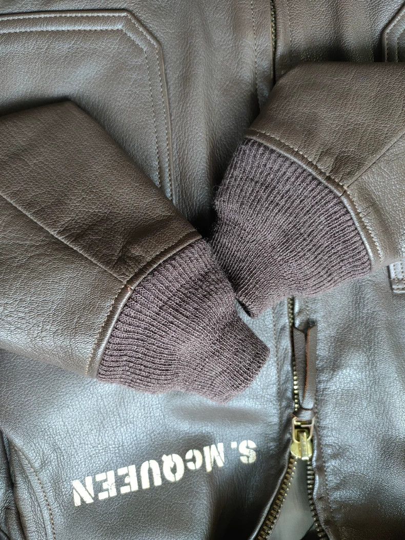 The Real McCoy's Steve McQueen Rare Pilot Jacket Reproduction- DMC Size US S / EU 44-46 / 1 - 5 Thumbnail
