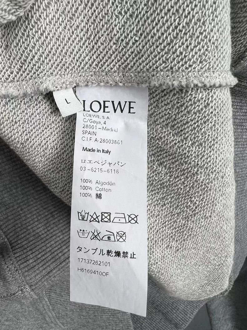 Loewe LOEWE Embroidered Logo Sweatshirt Size L- DMC Size US L / EU 52-54 / 3 - 5 Thumbnail