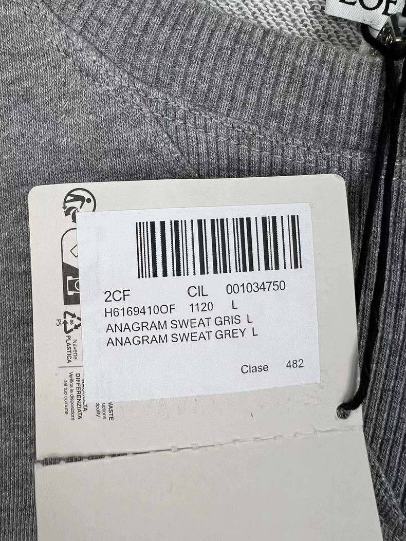 Loewe LOEWE Embroidered Logo Sweatshirt Size L- DMC Size US L / EU 52-54 / 3 - 6 Thumbnail