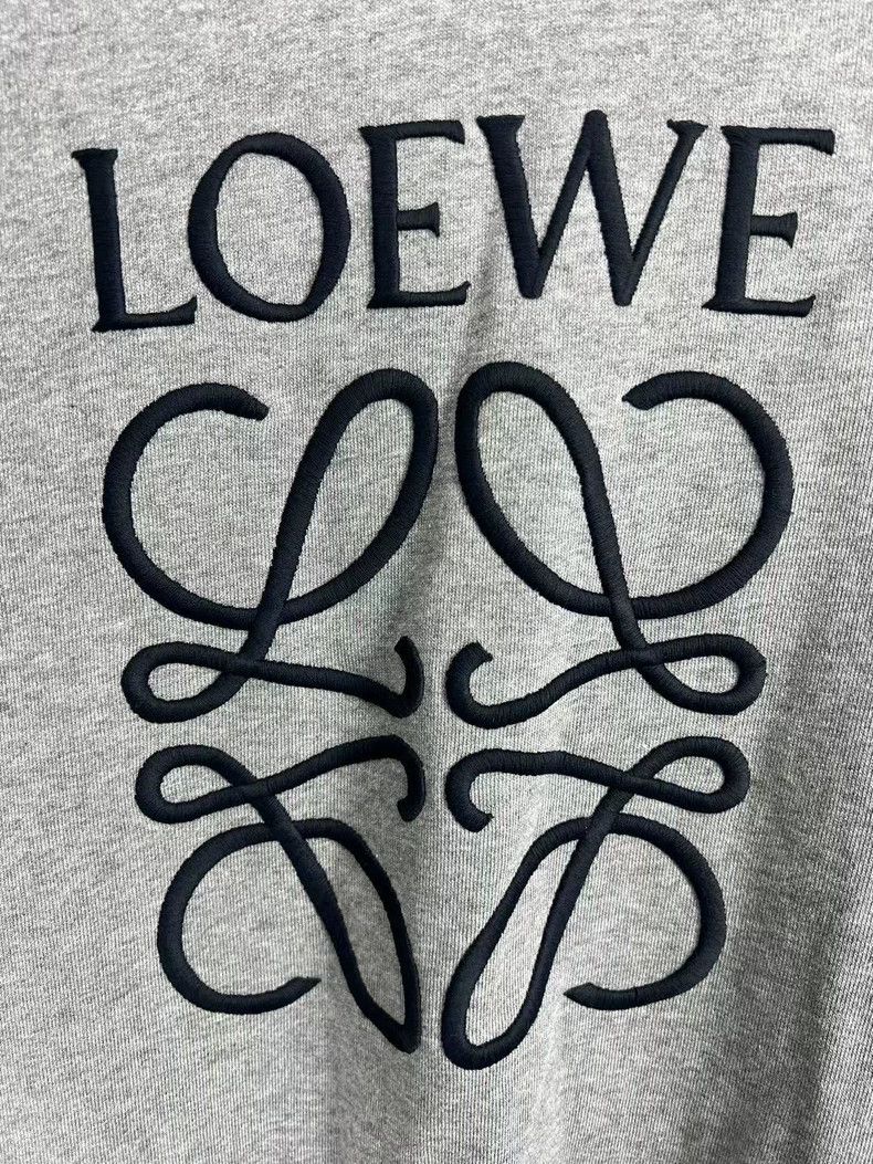 Loewe LOEWE Embroidered Logo Sweatshirt Size L- DMC Size US L / EU 52-54 / 3 - 3 Thumbnail