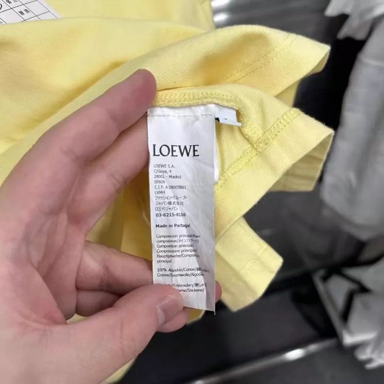 Loewe Loewe High Waist Logo Short Sleeve Top- DMC Size US S / EU 44-46 / 1 - 4 Thumbnail