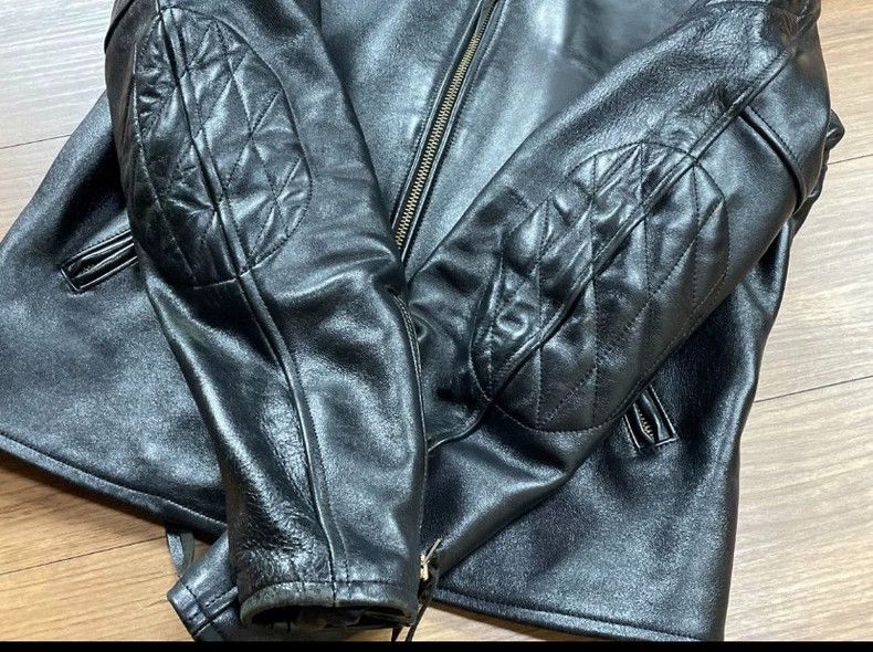 The Real McCoy's The Real McCoy's Black Leather Jacket- DMC Size US M / EU 48-50 / 2 - 3 Thumbnail