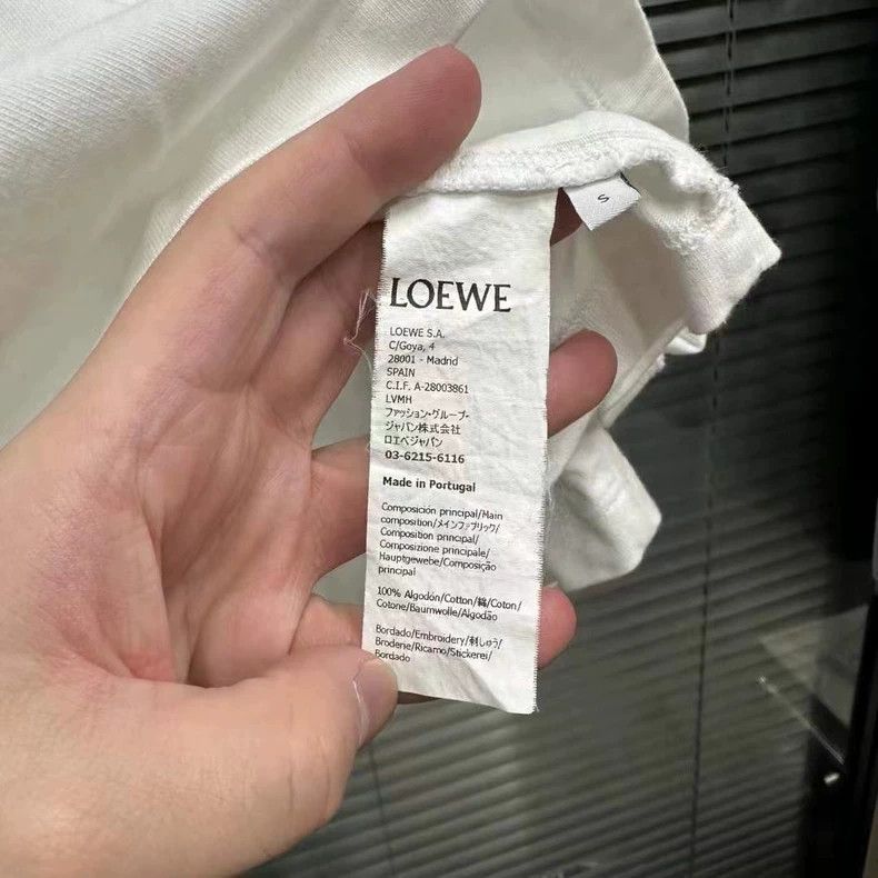 Loewe Loewe Logo Short Sleeve T-Shirt- DMC Size US S / EU 44-46 / 1 - 4 Thumbnail