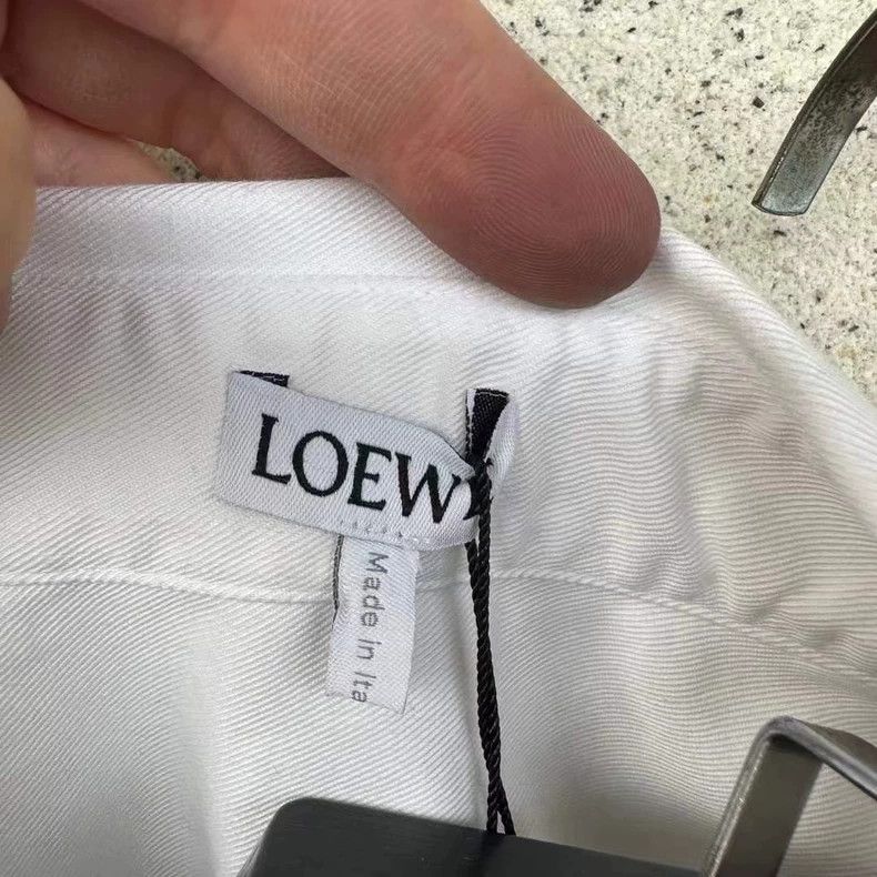 Loewe Loewe Small Logo Oxford Shirt for Men- DMC Size US L / EU 52-54 / 3 - 2 Thumbnail