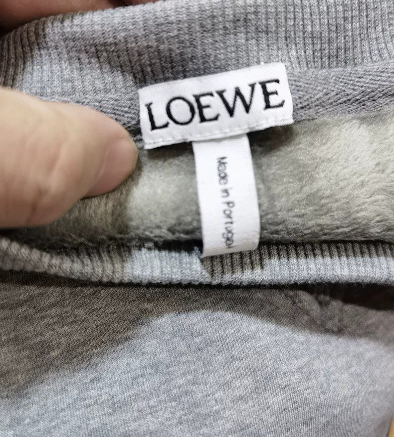 Loewe LOEWE Gray Sweatshirt with Logo Design- DMC Size US L / EU 52-54 / 3 - 5 Thumbnail