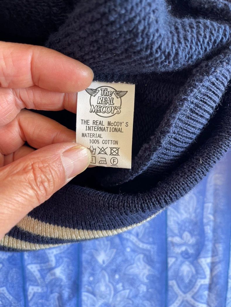 The Real McCoy's Real McCoy's Hooded Cardigan Jacket Made in Japan- DMC Size US M / EU 48-50 / 2 - 3 Thumbnail