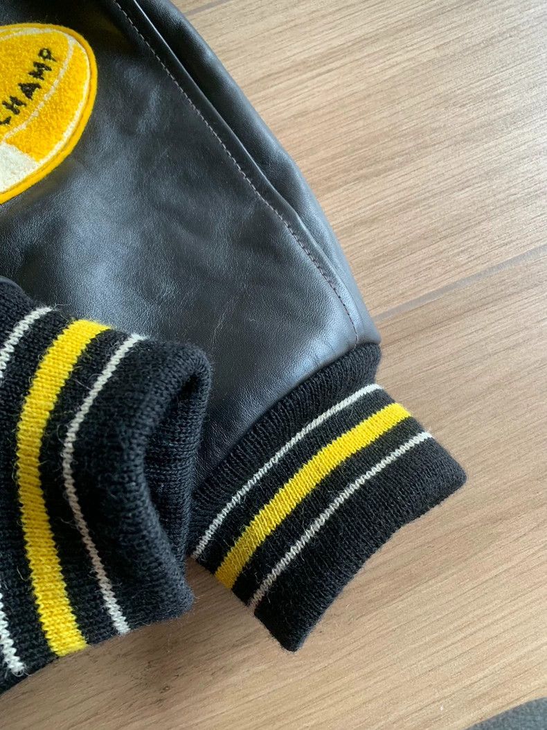The Real McCoy's The Real McCoy Wool Sleeve Baseball Jacket- DMC Size US M / EU 48-50 / 2 - 4 Thumbnail