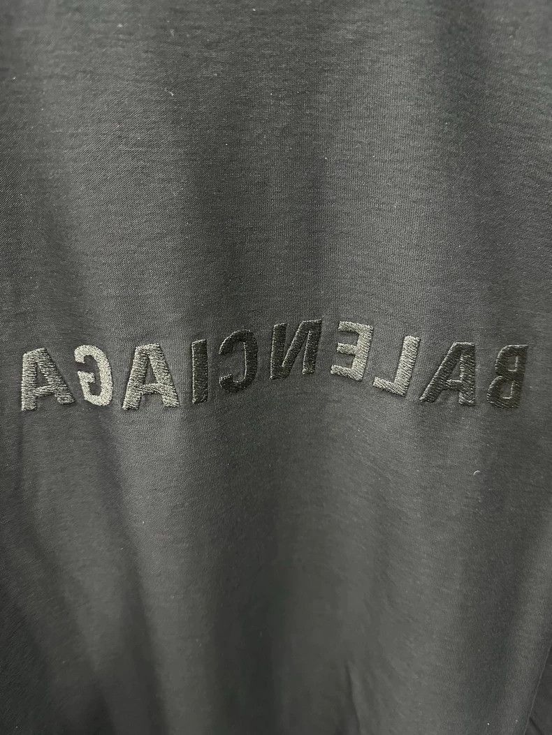Balenciaga Balenciaga Embroidered Logo Short Sleeve T-Shirt- DMC Size US M / EU 48-50 / 2 - 3 Thumbnail
