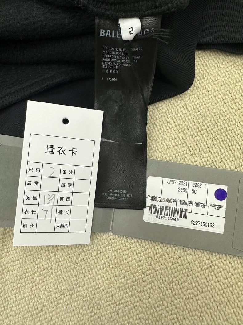 Balenciaga Balenciaga Double B Vintage Hoodie Sweater- DMC Size US M / EU 48-50 / 2 - 5 Thumbnail