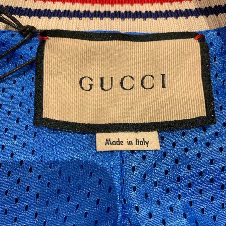 Gucci Gucci Blue Side Stripe Logo Jacket- DMC Size US L / EU 52-54 / 3 - 6 Thumbnail
