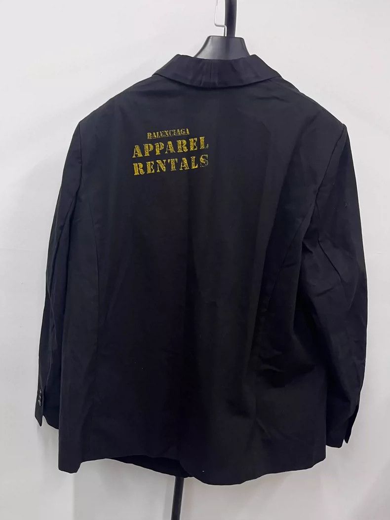 Balenciaga Balenciaga Rental Tuxedo Long Sleeve Jacket- DMC Size US M / EU 48-50 / 2 - 2 Thumbnail